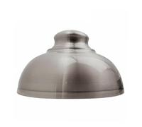 Metal Ceiling Lamp Shade 29cm Easy Fit Light Pendant Modern Ceiling Lighting Shade for Bedroom, Hallway, Office Industrial Kitchen Hanging Light Shade Ceiling Pendant (Satin Nikel)
