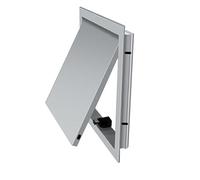 Metal Ceiling Plumbing Access Panel for Drywall Attic Access Door Laundry Chute Door for Bathroom Wall Electricity Maintenance(Customizable)(Grey,6x6in/15x15cm)