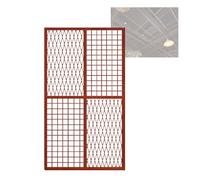 Metal CeiliTiles & Wire Wall GriIndoor Partit Pane for Bars & Housetops (105x100cm) Room Divider & Gusset Plate.