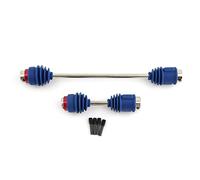 Metal Central Drive Shaft RC Upgraded Parts for TRAXXAS 1/10 E-Revo 2.0 RC Car, Blue