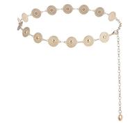 Metal Chain Belt for Women Cowgirl Adjustable Western Country Chain Belts Exquisite Metal Belt for Sweaters Dresses Jeans(Gold)