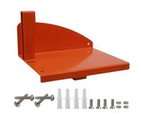 Metal Chainsaw Holder Wall Mount for MS250 MS251 MS170 MS171 MS172 with Adjustable Installation Holes and Extra Hook for Chain Saw Accessories Storage