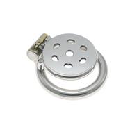Metal Chastity Cage for Men, Stainless Steel Cock Lock Penis Device Lockable, Male BDSM Bondage Sissy Cuckold Fetish Kink Adult Sex Toy Couples Intimate Restraint Training