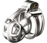 Metal Chastity Cage for Men Stainless Steel Penis Cage Chastity Cock Cage Chastity Cages Extreme Penis Cage Metal Bondage Slave Sex Toy BDSM Fetish Penis Cage(M,52mm)