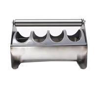 Metal Chicken Feeder Trough with Removable Divider Cover, Spill-Proof Pigeon/Bird Feeding Trough for Poultry Farming, No Waste & Double-sided