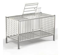 Metal Chicken Hutch, Weatherproof Chicken Coop with Skylight, Guinea Pig Cage for Outdoor Farm Small Animals Bunny Duck(120 * 60 * 70CM)