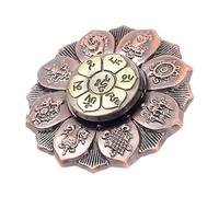 Metal Chinese Zodiac Novelty Funny Toy for Kids Adults Focus Fingertip Stress Indoor Outdoor Play Unique Idea (C, 4.5x4.5cm)