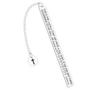 Metal Christian Bookmarks Gifts Bible Verse Bookmarks Gift for Women Friends Inspirational Scripture Christian Bookmark for Book Lovers First Communion Graduation Retirement Gifts