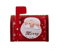 Metal Christmas Mailbox Great for Holding Treats or Letters During Family for CELEBRATIONS This Festive Season (B)