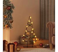 Metal Christmas Tree for Decoration - Black - 60 cm