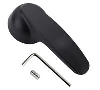 Metal Chrome Lever Handle for 13001400 Tub Faucet Applications Supporting Smooth Actuation and Resistance to Routine Handling Stress (Is black)