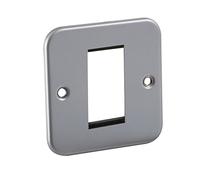 Knightsbridge M1G Metal Clad 1G Modular Faceplate