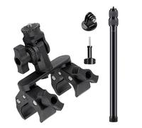 Metal Clamp Transport Holder for 17mm to 43mm Handle Tube Stable Action Camera Operate for Adventure Video Release Camera