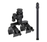 Metal Clamp Transport Holder for 17mm to 43mm Handle Tube Stable Action Camera Operate for Adventure Video Compatible Bike Mount