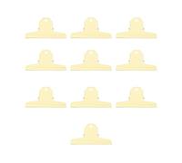 Metal Clip Strong Grip Large Paper Clips for Office School Yellow