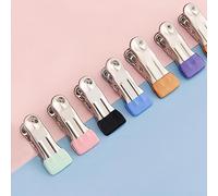 Metal Clothes Pegs for Washing Line, Coideal 30 Pcs Laundry Clothesline Pegs Multicolor Clothes Clips Pins Strong Grip Clothespins Stainless Steel