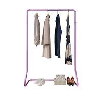 Metal Clothing Rack for Bedroom 120x40x150 cm Adjustable Garment Hanr Home Display Stand for Retail Clothing Sturdy & Outfit nizer
