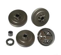 Metal Clutch Drum Sprocket Assembly Compatible with CS1700 | CS3700 | CS4200 & ZOMAX ZM-4000 Chainsaws | 6/7-Tooth Replacement Part for Outdoor Power(Combination set)