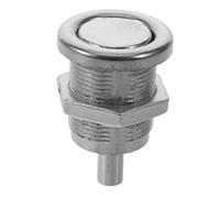 Metal Coin Reject Push Button for Arcade Coin Slot Machines Silver Colour | Designed for Arcade Operators and Amusement Owners, Quick Coin Refund Feature, Space Optimization in Coin-operated Equipment