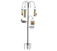 Metal Complete Bird Feeding Station 4 Feeders