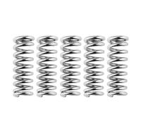Metal Compression Coil Spring for 3D Printer Extruder Repair, Plated Tension Component, Compact Feeder Service Part, Five Piece Maintenance Supply