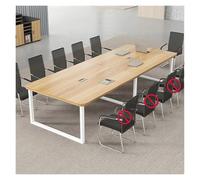 Metal Conference Table for Office & Training Room Stylish Design Perfect for Meetings Collaborative Spaces Modern Furniture 68 Person Capacity