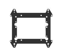 Metal Construction 12cm Fan Bracket Solid Disc Metal Mounting Bracket for Solid Disc Storage Solution Construction SSD Mounting