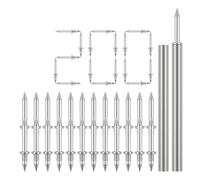 Metal Construction Double Ended Nails for Concealed Baseboard Fixing Visible Stable and Safe for Installation Stable Fixing Nails