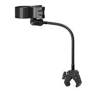 Metal Construction Microphone Clamp Stand Clip for Secure Attachment on Desktops Podiums and Tripods Easy Mount