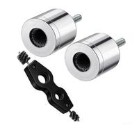 Metal Copper Pipe Cleaner for Drill with 4 in 1 Battery Brush Dual Head, Suitable for Cleaning and Preparing Copper Pipes in Industrial Use (15+22MM)