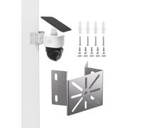Metal Corner Mount for eufy soloCam s340, to Achieve a Wider View Range 270° on Both Sides of Exterior Wall Corner, Bracket for PTZ Camera Spray Coated Antirust for Outdoor and Indoor