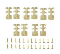 Metal Corner Protectors - 10 Pieces Supplies Cabinet Protector - Box Edge Protector | For Tenants Owners Office Apartment Living Room Bedroom Corridors Cabinets