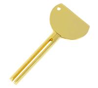 Metal Cosmetic Press - Electroplated Toothpaste Pump, Manual Dispenser for Pigments, Lotions and Creams, Accurate Dispensing, Sturdy and Compact Design | Perfect for DIY b