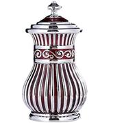Metal Creative Automatic Cigarette Box, Hand Press Retractable Retro Cigarette Dispenser,Pop Up Cigarette Holder Container For Decoration Living Room Office,A
