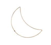 Metal Crescent Moon 304mm (12") Copper Wreath Macrame Frame