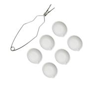 Metal Crucible Bowl Melting Equipment Set with Shock Resistant Dishes for Professional Jewelers Craftsmen Gold Silver Melting Oven