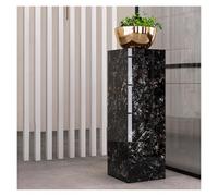 Metal Cube Pedestal Display Stand, 30x30x30cm Riser for Retail Clothing, Art Sculpture Showcase, Durable Display Column for Store Merchandising