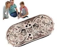 Metal Cube - Role Play Metal with Engravings, Fantasy Toy for Beginners - Board Game for Home, Bar, Travel & Student Dorm