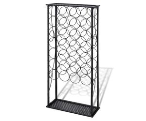 Metal Cubic Wine Storage Wine Rack Wine Stand Display Organizer 28 Bottles