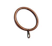 Metal Curtain Ring 30mm Copper Curtain Pole Rings Sliding Eyelet Rings Hanging Rings for Curtains and Rods Pack of 24.