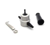 Metal Cutter Double Head Metal Nibbler for Thin Sheet Iron Plate Cutting Ergonomic Handle Portable Manual Tool Sheet Metal Nibbler Drill Attachment