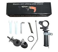 Metal Cutter,Electric Portable Attachment | Metal Working Tools - for Fabrication Roofing HVAC Ductwork Siding Automotive Repair Maintenance Construction