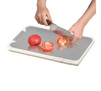 Metal Cutting Boards, Chopping Board, 12.99x9.06x0.39 Inches, Stainless Steel Food Prep Mat, Non Slip Carving Pad for Kitchen, Cooking, Home, Countertop, Dorm, Pantry, Rv, Apartment, Food Area