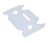 Metal Cutting Dies Embossing Carbon Steel Paper Card Die Cutting Machine for DIY Paper Crafts Gift Box Making Durable Lightweight Easy to Use Candy Box Shape 5.8 x 3.5 Inches