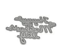 Metal Cutting Dies Happy Mothers Day Letters Die Cuts For Card Making Scrapbooking Embossing Photo Album Stencil