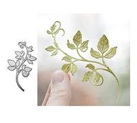 Metal Cutting Dies Leaves Flower Cutting Dies Stencils for DIY Scrapbooking Album Decorative Embossing Paper Stencils for Festival Card