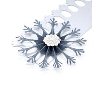 Metal Cutting Dies Stencils,9.5x7.2cm Snowflake Rosette Metal Cutting Dies Stencils Scrapbooking Album Cards Making Decor Style 2
