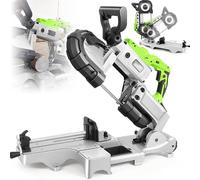 Metal Cutting Saw,Removable Aluminium Base - 6-Speed Adjustable, Heavy-Duty Benchtop Bandsaw - 0-45° Bevel Cutting