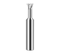 Metal Cutting Tool Uncoated Carbide Dovetail Gear Cutter Long Service Life, Round Handle CNC Chamfer Milling 1piece