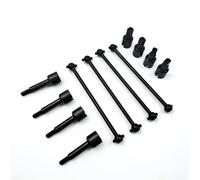 Metal CVD Drive Shaft Wheel Axle Differential Cup for Wltoys 144001 124019 124018 RC Car Upgrades Parts Accessories(Schwarz)
